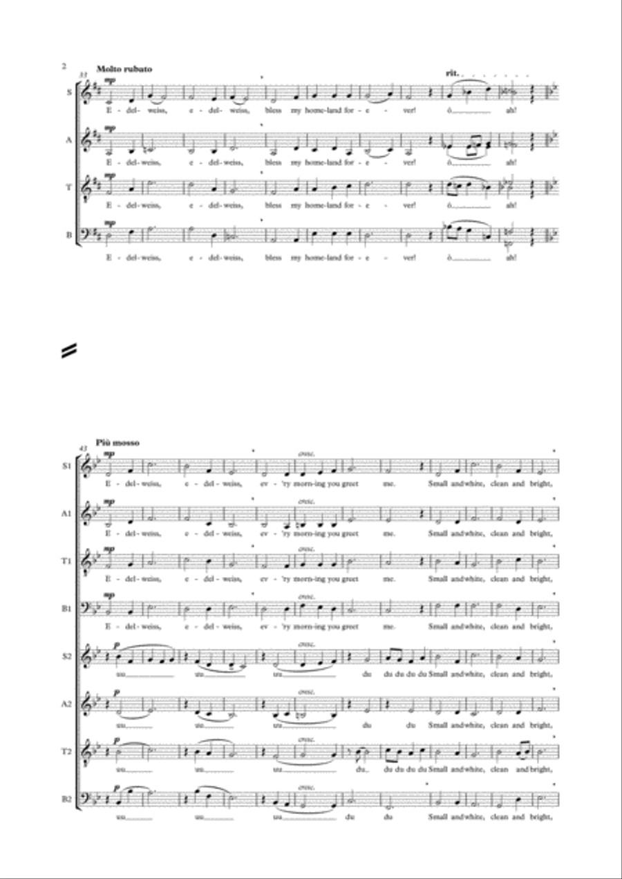 Edelweiss Divisi scores gallery preview page 2