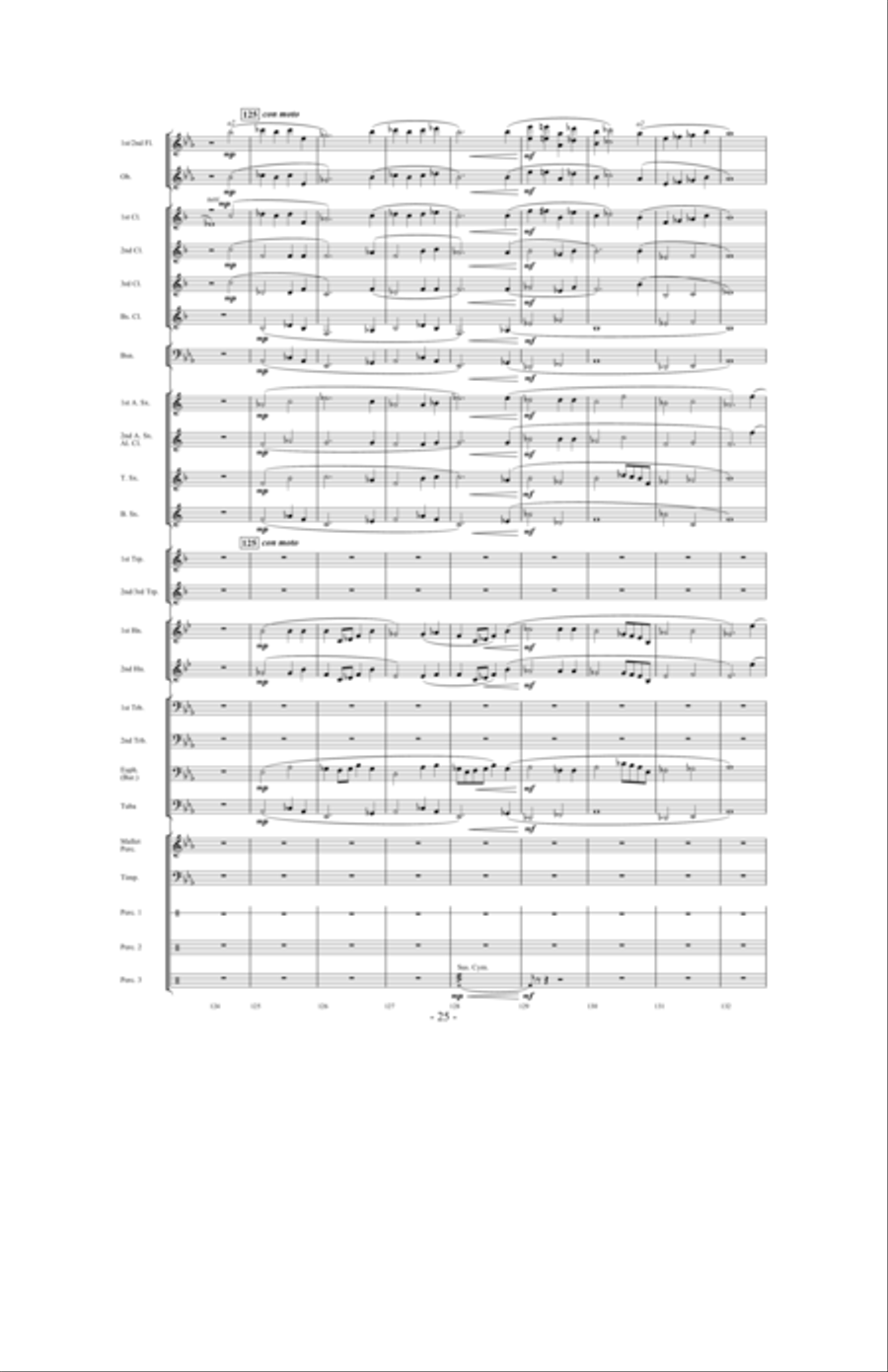 Valley of the Kings Concert Band scores gallery preview page 24
