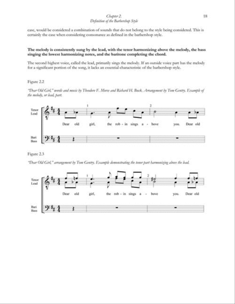Arranging Barbershop Arranging Barbershop A Cappella scores gallery preview page 9