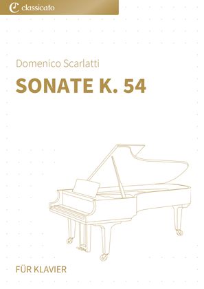 Sonate K. 54