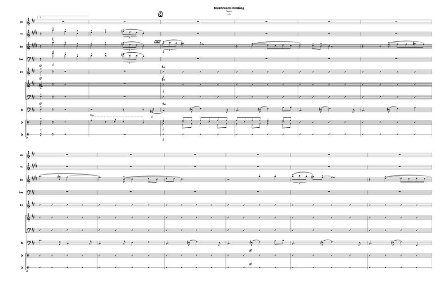 Mushroom Hunting Jazz Ensemble scores gallery preview page 5