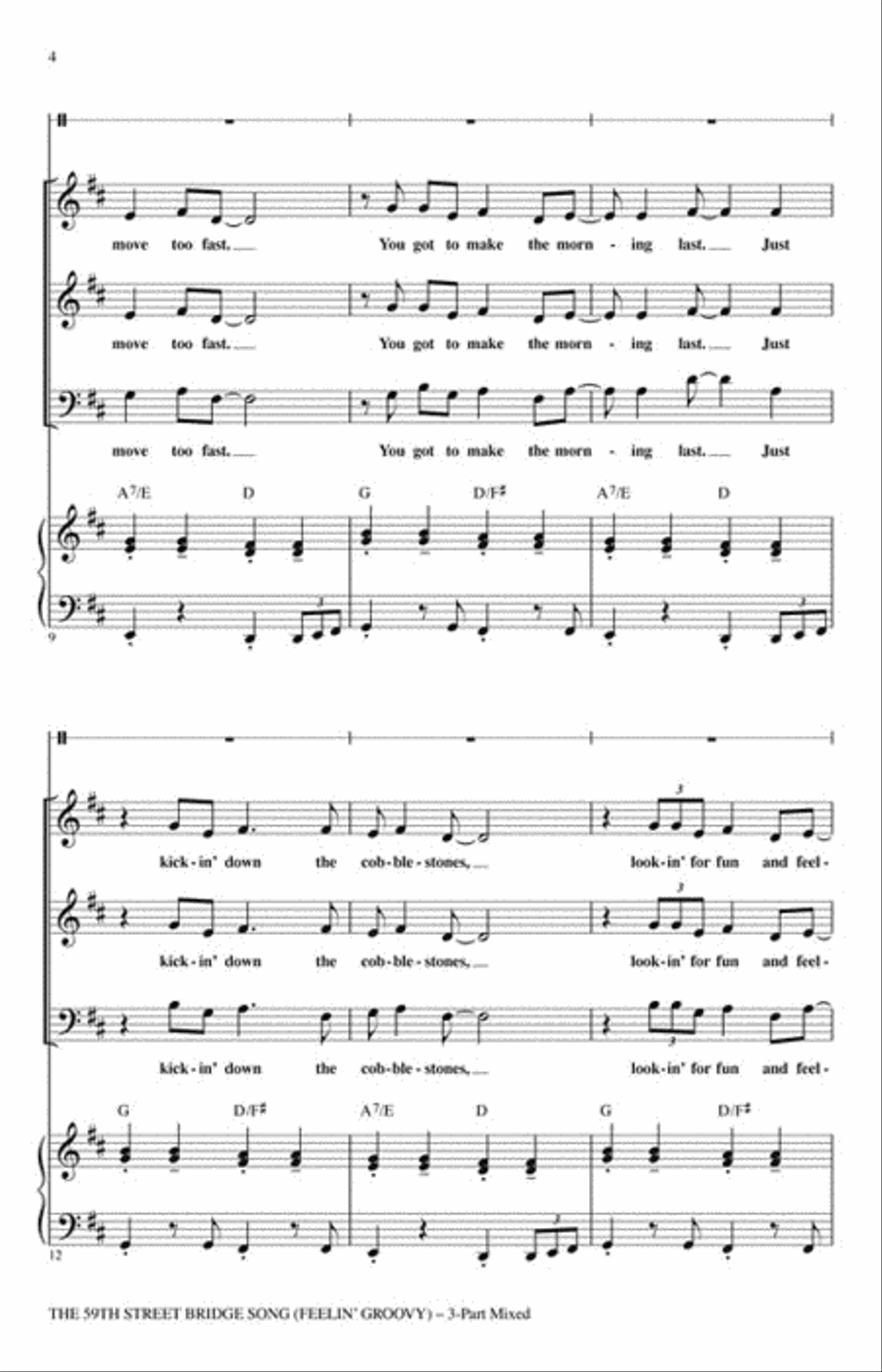 The 59th Street Bridge Song Choir scores gallery preview page 3