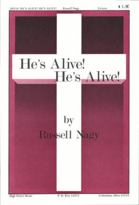 Book cover for He's Alive! He's Alive! (Archive)