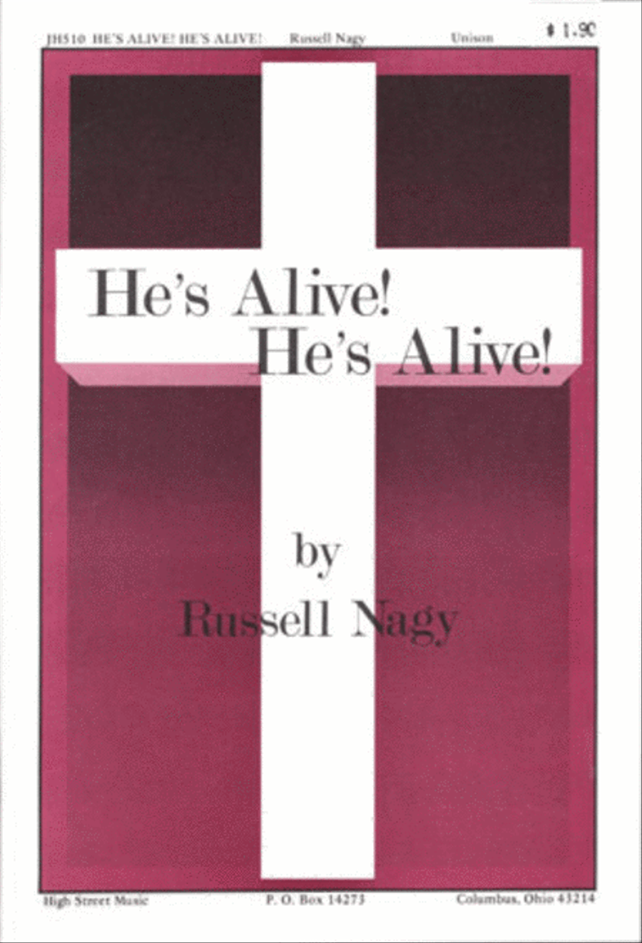 He's Alive! He's Alive! He's Alive! He's Alive! Unison Choir scores gallery preview page 1