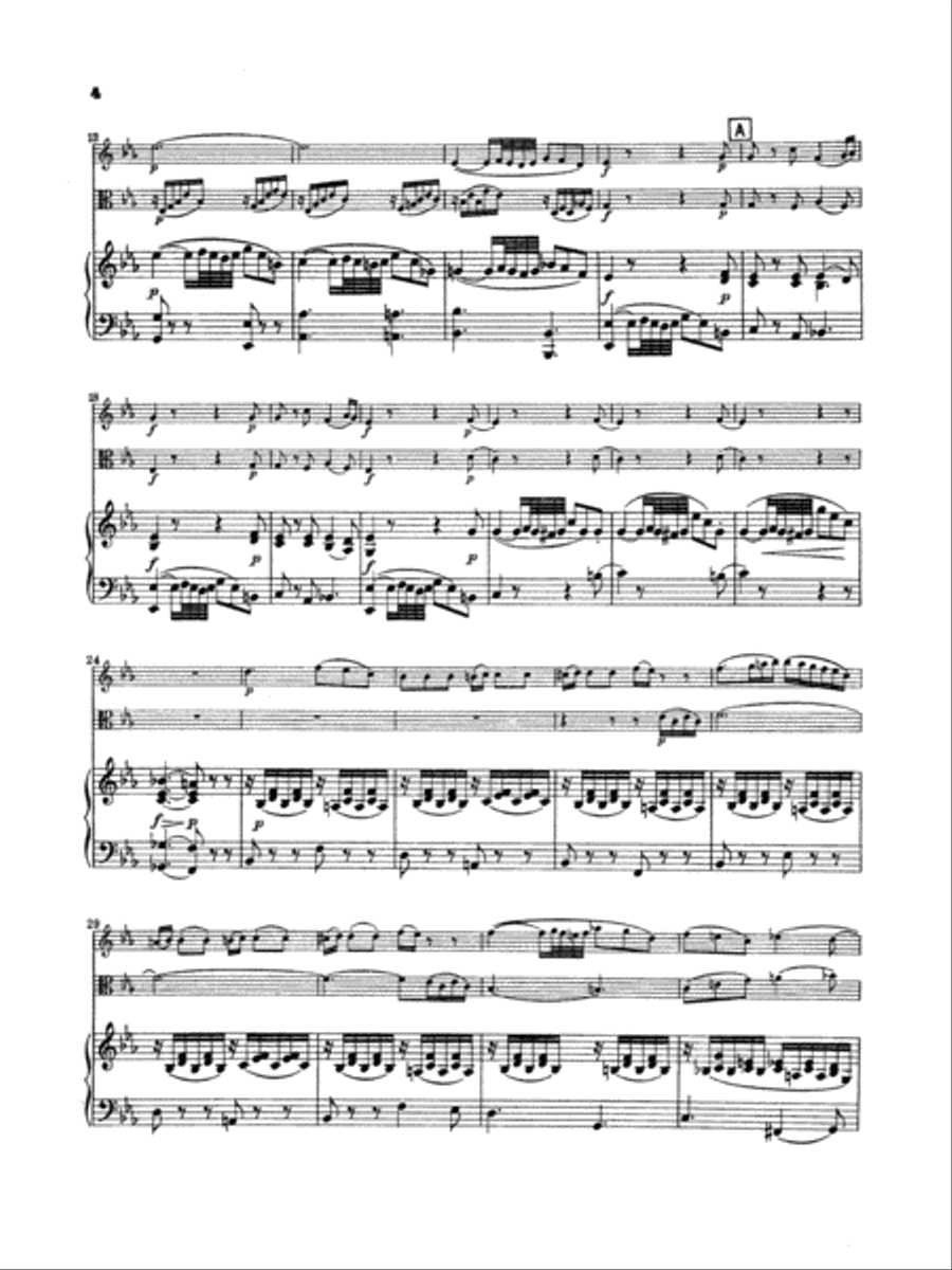 Mozart: Trio in E flat Major, 
