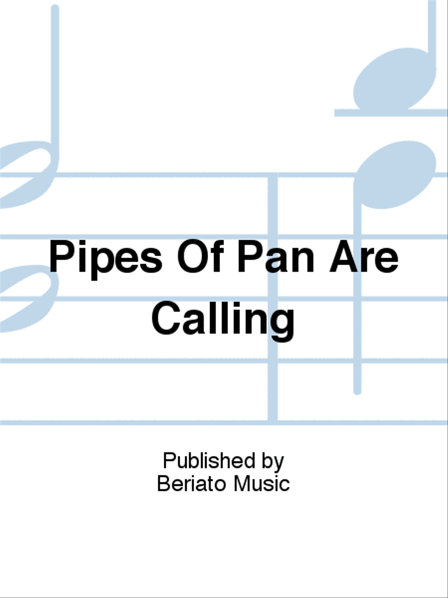 Pipes Of Pan Are Calling Piano, Vocal, Guitar scores gallery preview page 1