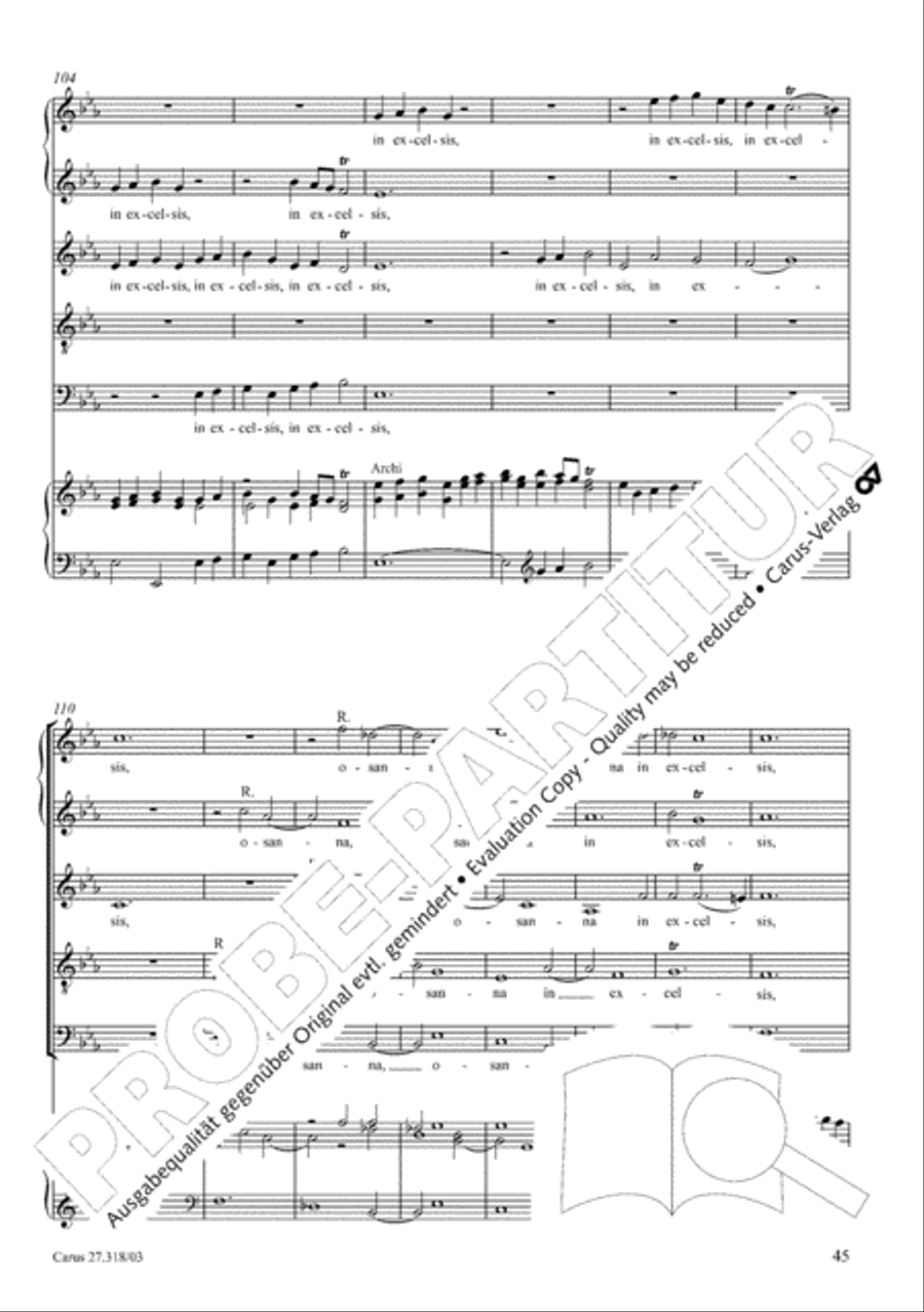 Requiem in F minor SSATB scores gallery preview page 46