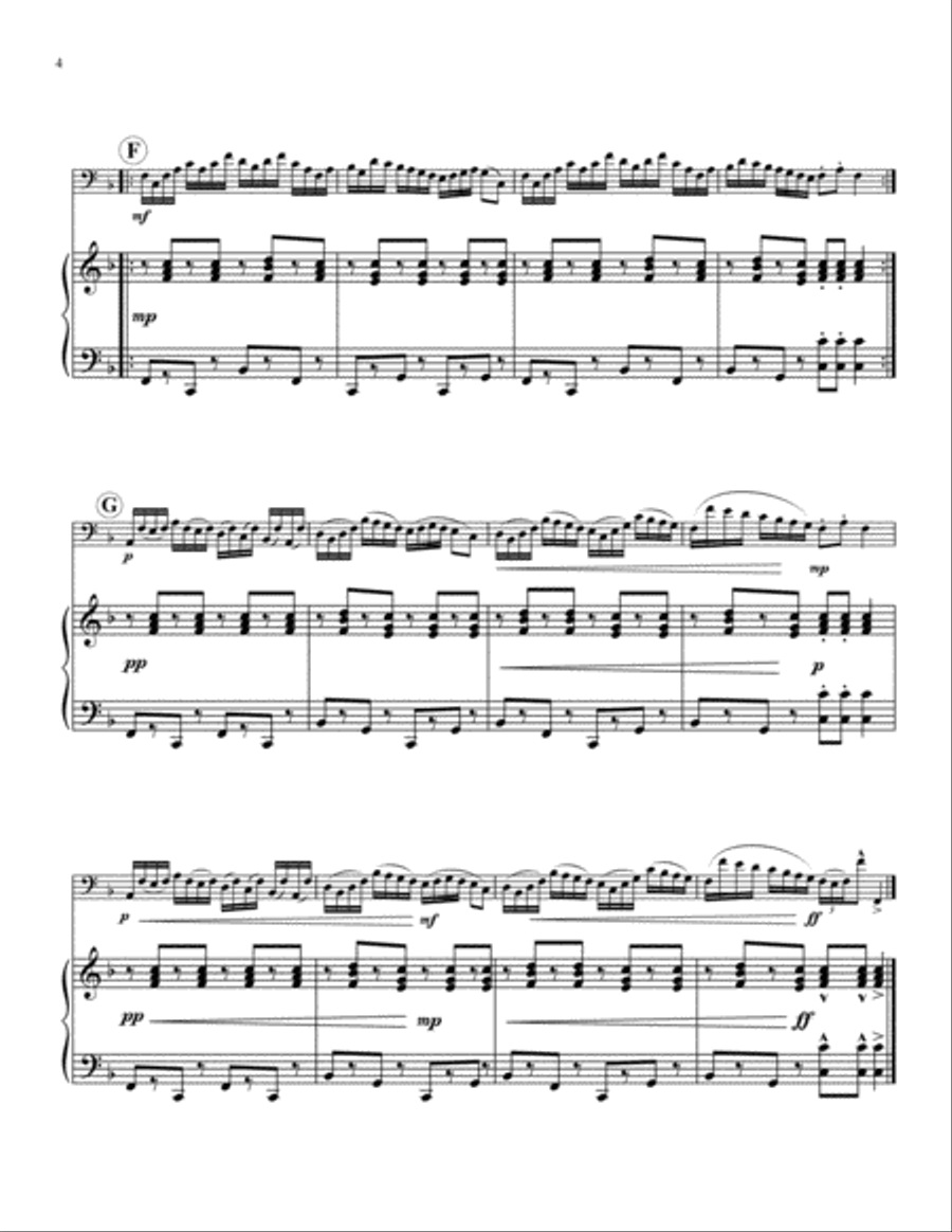 Trafalgar Hornpipe Trafalgar Hornpipe Euphonium scores gallery preview page 4