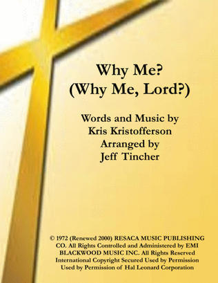 Book cover for Why Me? (Why Me, Lord?)