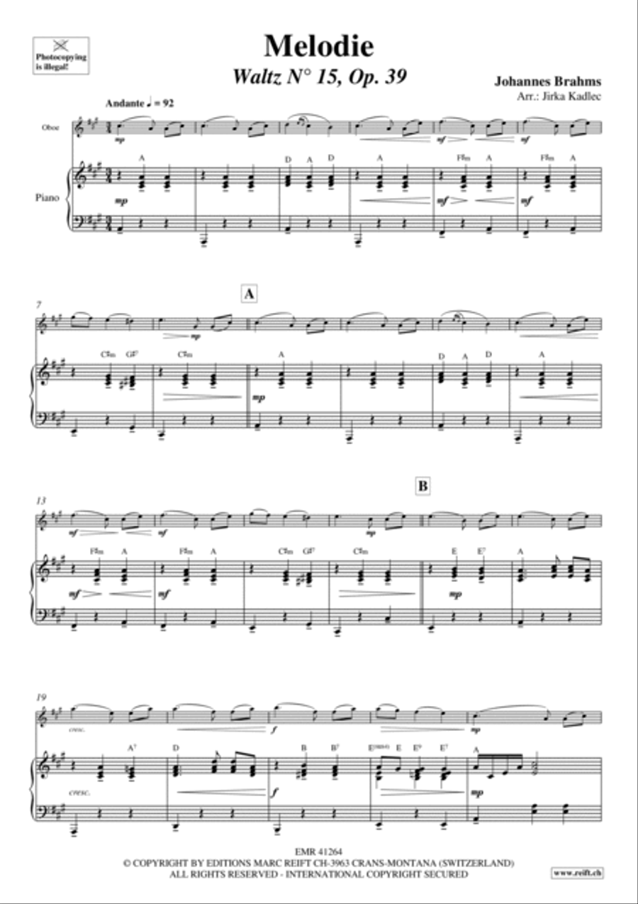 Melodie Piano Accompaniment scores gallery preview page 3