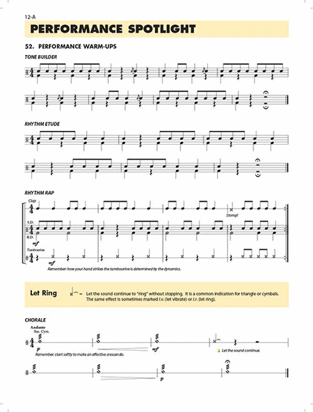 Essential Elements for Band – Percussion/Keyboard Percussion Book 1 with EEi image number null