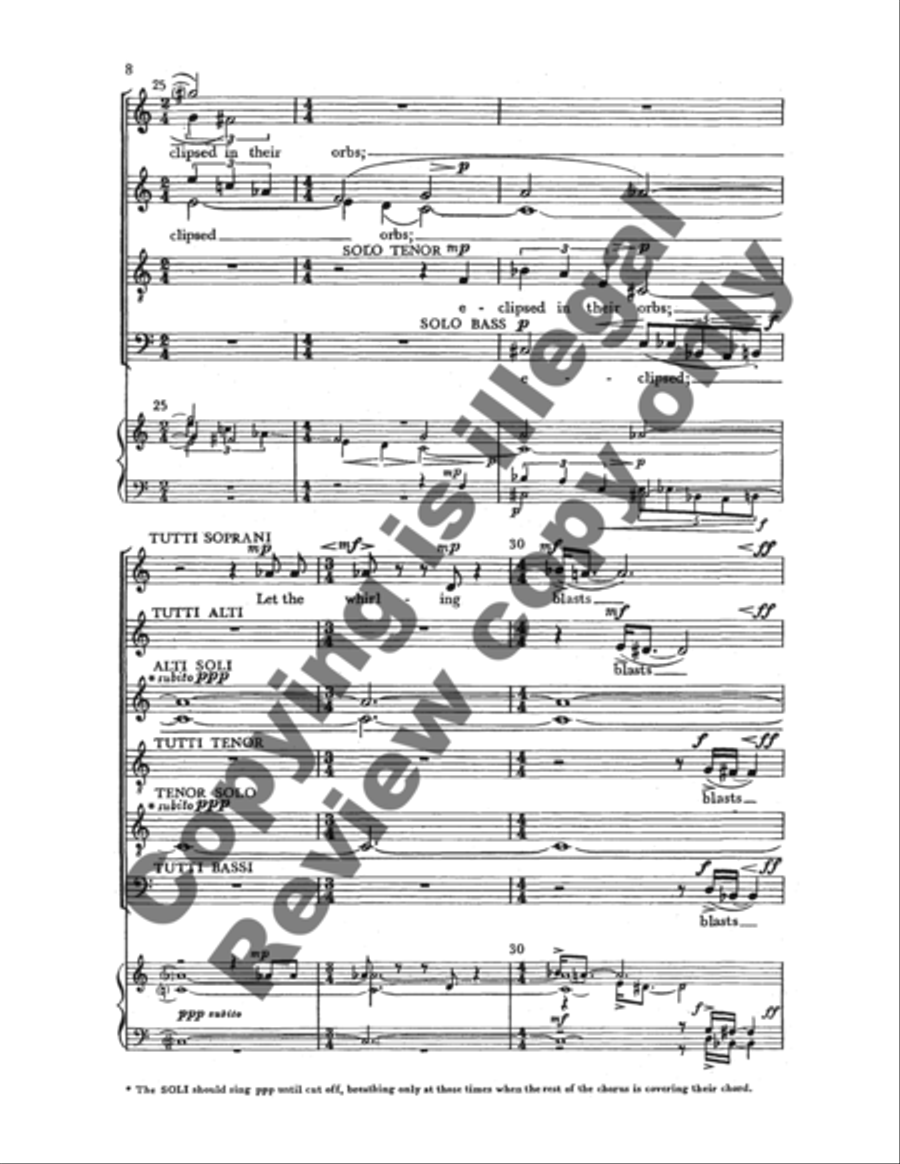 The Defiance of Prometheus 4-Part scores gallery preview page 11