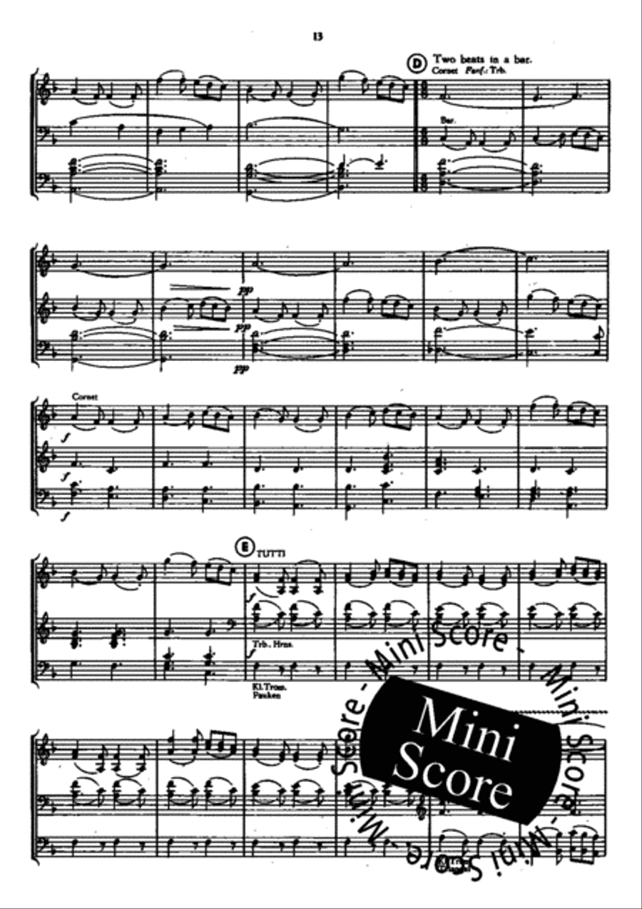 Second Suite Concert Band scores gallery preview page 17