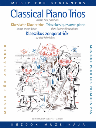 Book cover for Klassische Klaviertrios für Anfänger (Erste Lage)