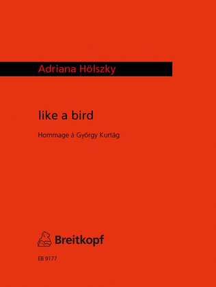 Book cover for like a bird