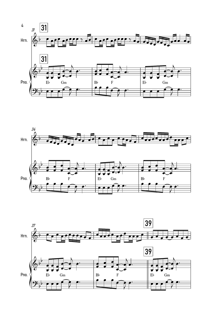 Mood Piano scores gallery preview page 4