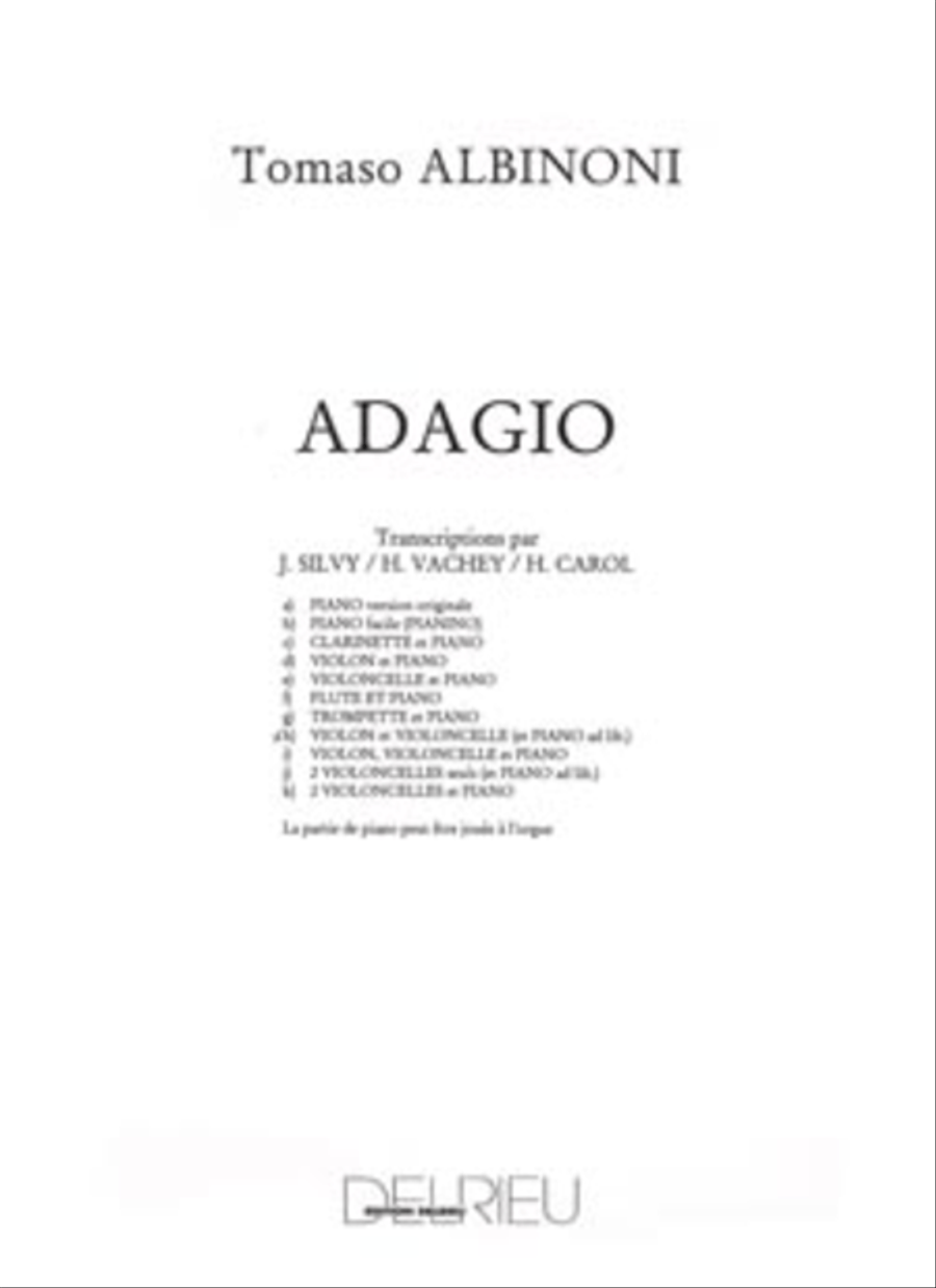 Adagio Piano Trio scores gallery preview page 1