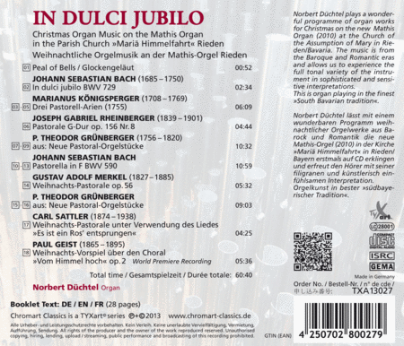 In Dulci Jubilo - Christmas Or