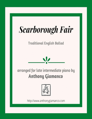 Book cover for Scarborough Fair (Piano solo)