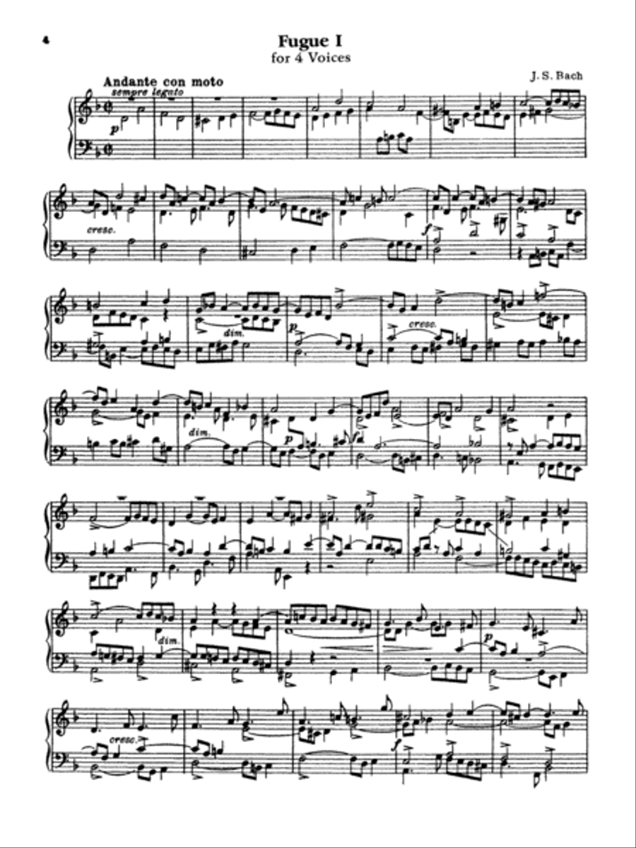 The Art of the Fugue Piano Solo scores gallery preview page 7