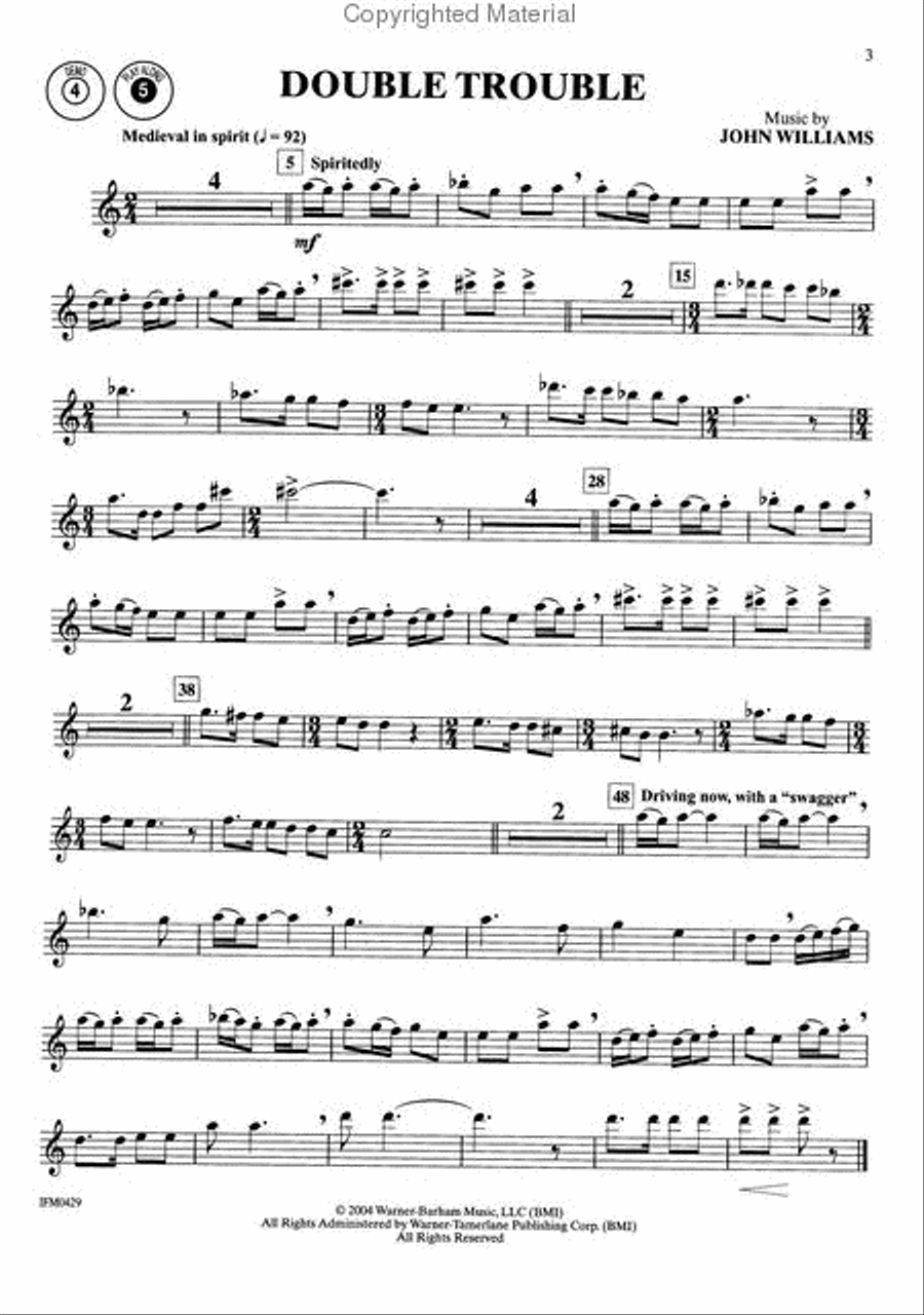 Double Trouble & A Window To The Past (Flute) Flute Solo scores gallery preview page 2