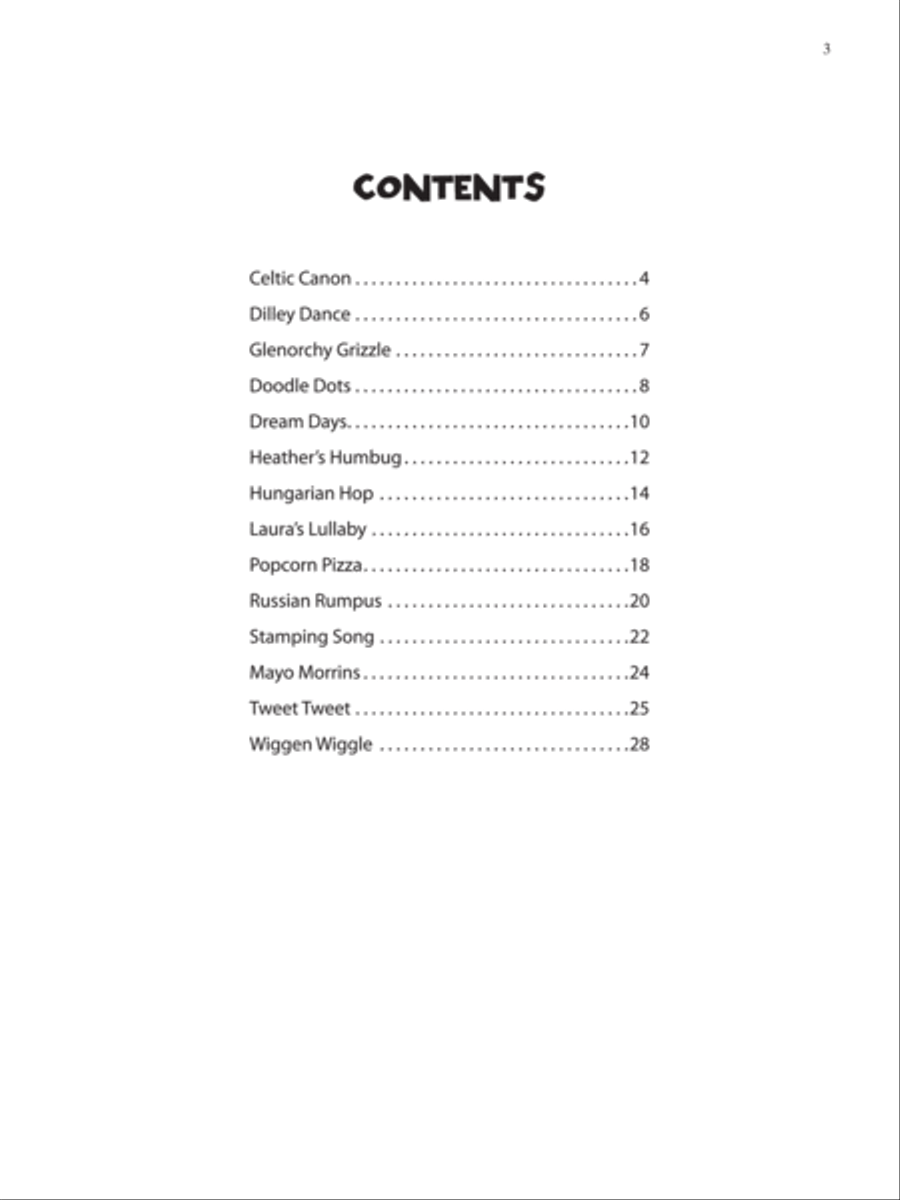 Gems for Violin Ensembles, Book 1 Violin scores gallery preview page 7