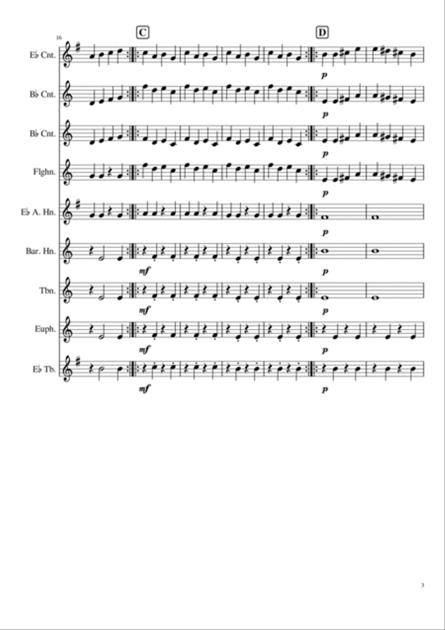 Bhangra Legend Brass Ensemble scores gallery preview page 3