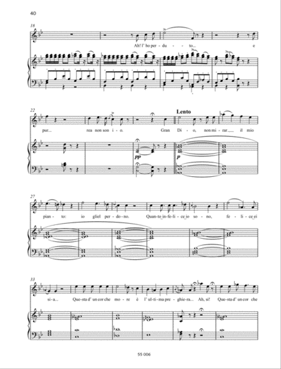 Ah! Non credea mirarti Ah! Non credea mirarti Soprano Voice scores gallery preview page 2