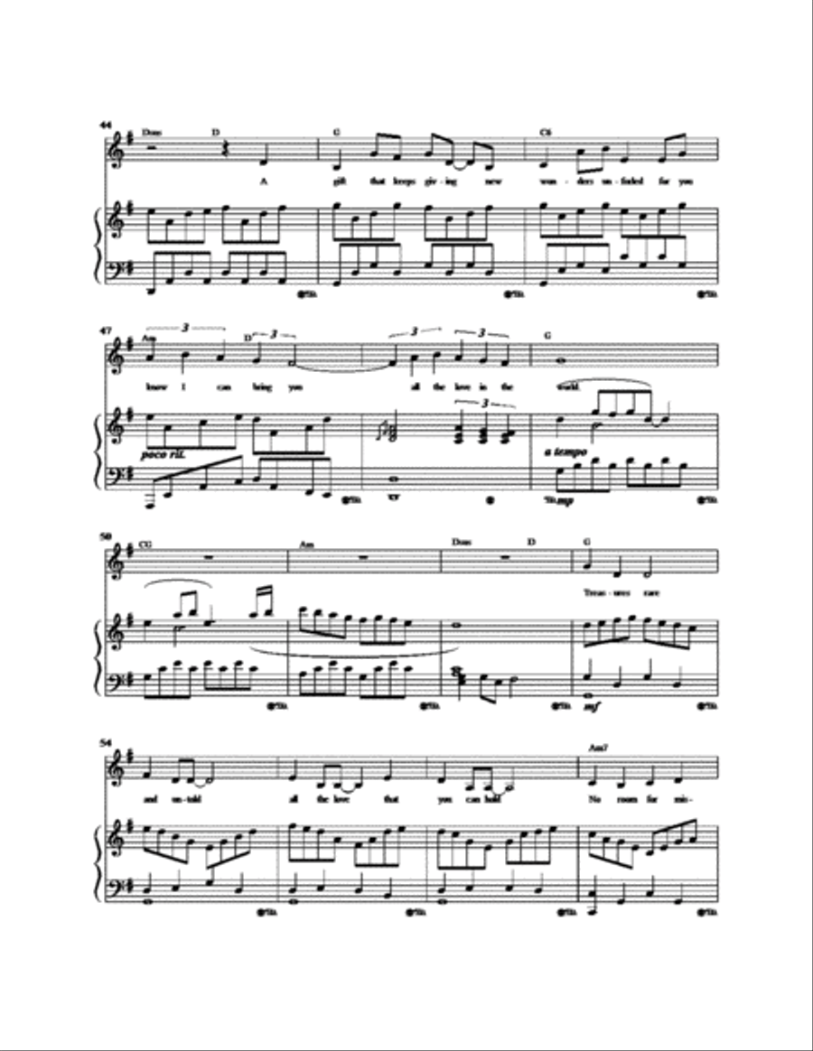 All the Love in the World Voice scores gallery preview page 5