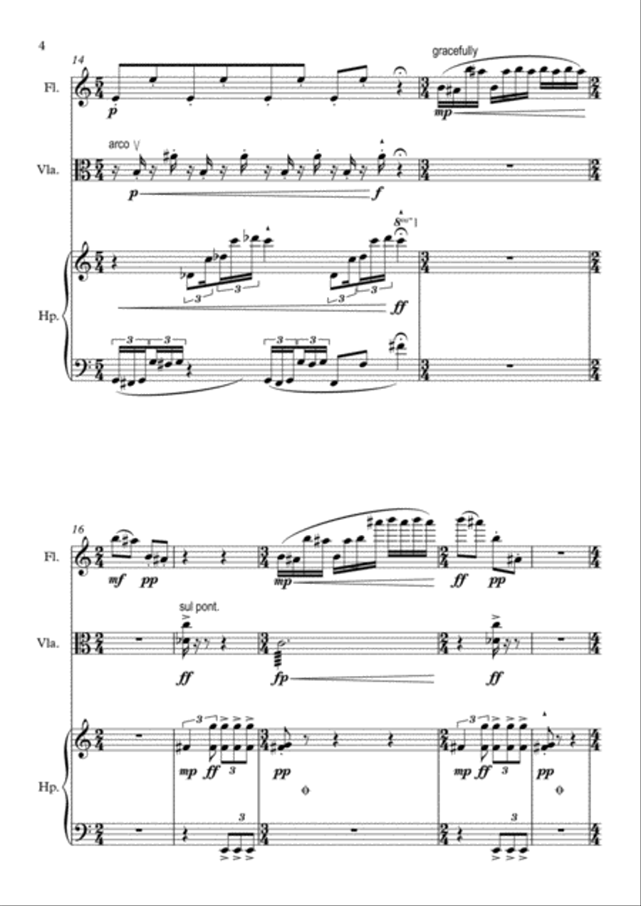 Aerodynamics Aerodynamics Small Ensemble scores gallery preview page 4