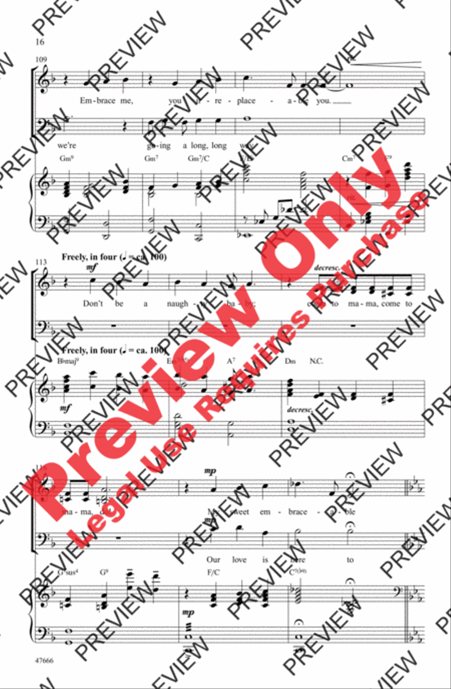 I Got Gershwin! 3-Part scores gallery preview page 16