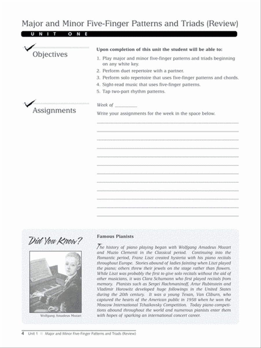 Alfred's Piano 101, Book 2 Piano Method scores gallery preview page 2