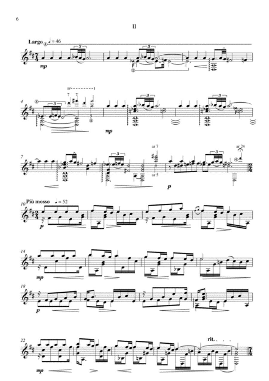 Sonata nº 1 Sonata nº 1 Classical Guitar scores gallery preview page 6