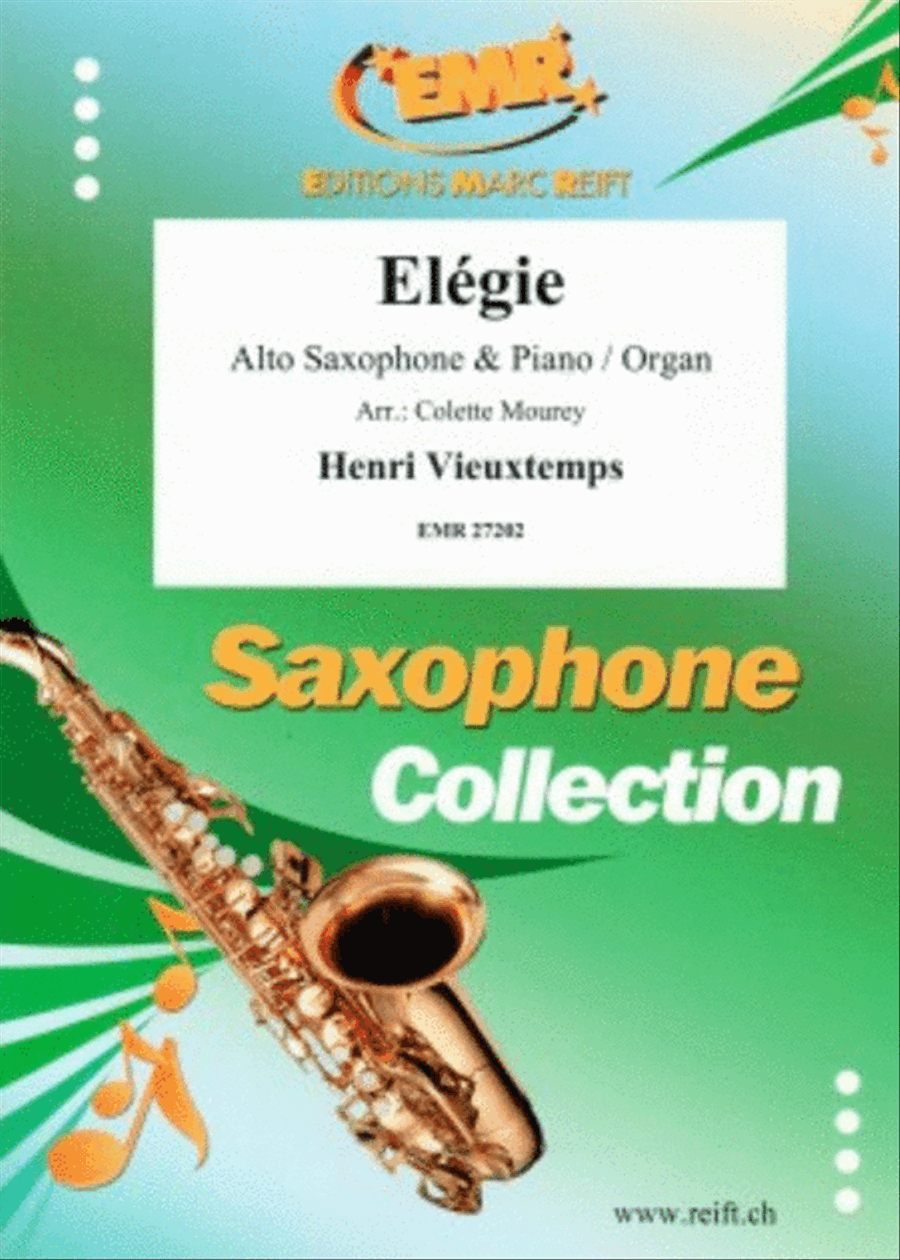 Elegie Elegie Alto Saxophone scores gallery preview page 1