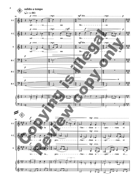 From the Abyss (Choral Score)