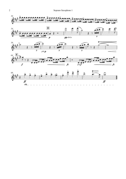 Holberg Suite arranged for Saxophone Ensemble (Octet) Parts Only