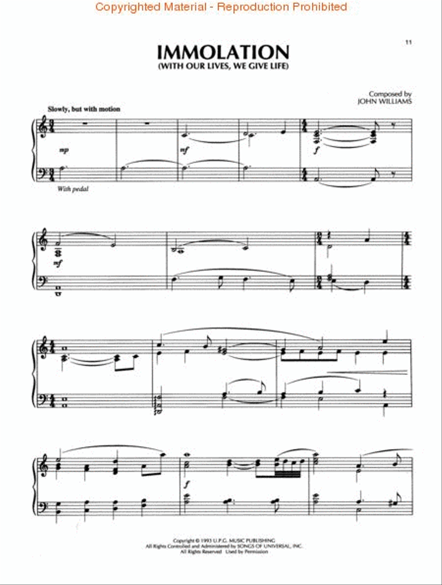 Schindler's List Piano Solo scores gallery preview page 3