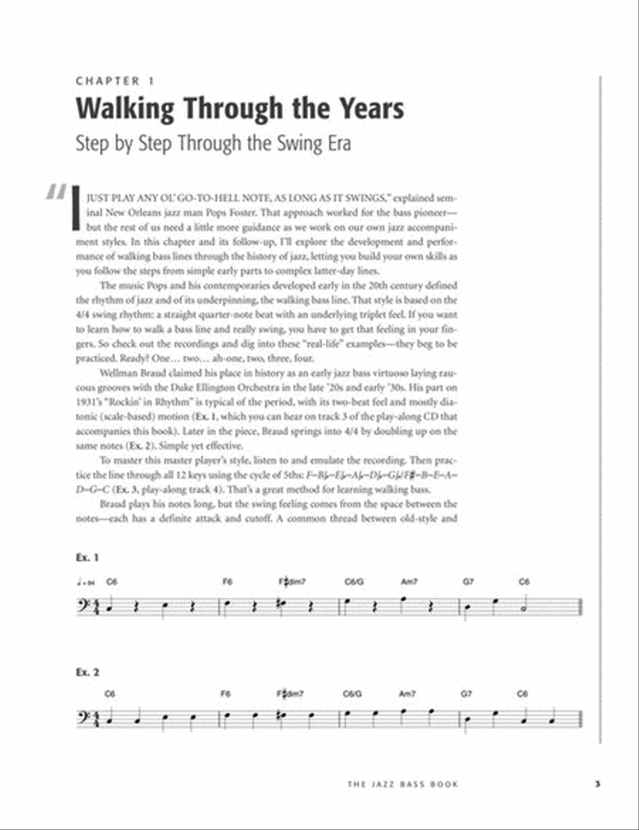 The Jazz Bass Book Book and CD scores gallery preview page 4