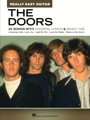 Book cover for The Doors - Really Easy Guitar Series