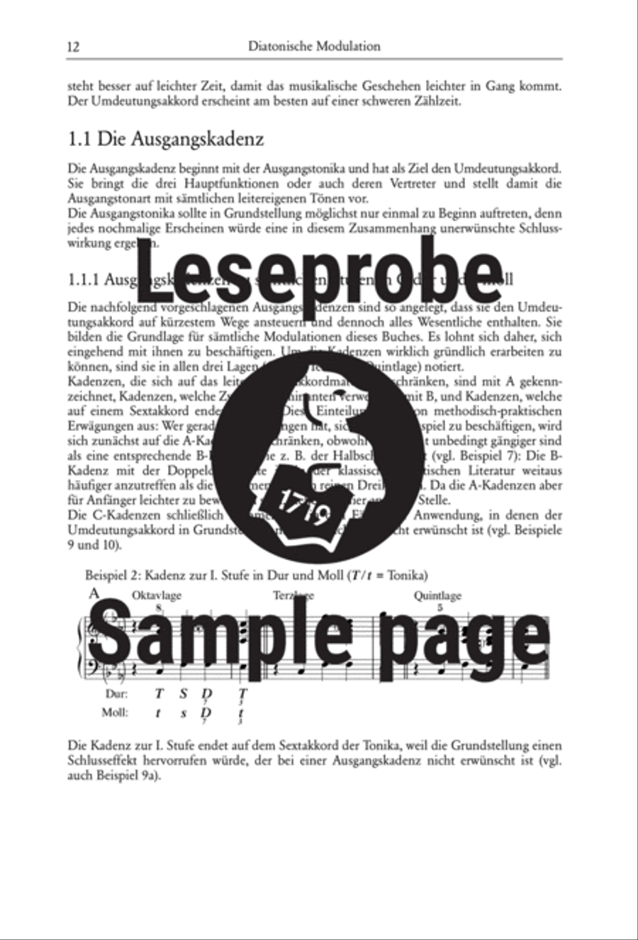 Modulationslehre Collection / Songbook scores gallery preview page 3