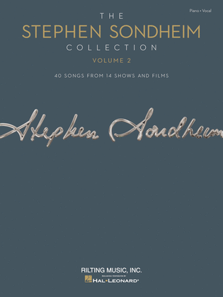 Book cover for The Stephen Sondheim Collection - Volume 2
