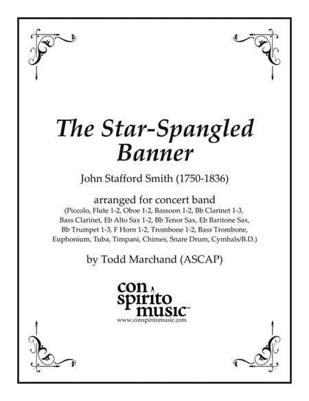 Star-Spangled Banner - concert band image number null
