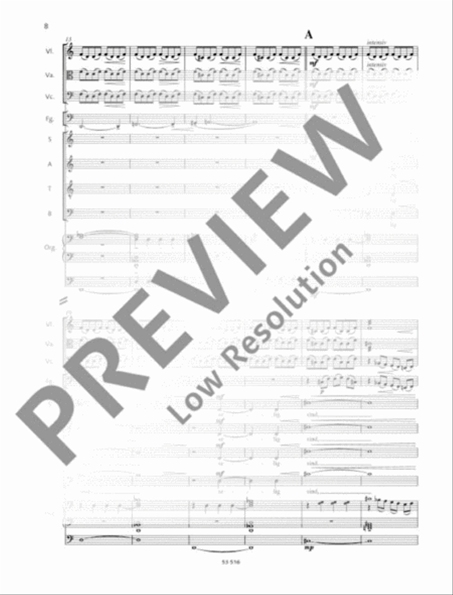 Die Seligpreisungen - in memoriam Leipzig 1989 Mixed Choir scores gallery preview page 9