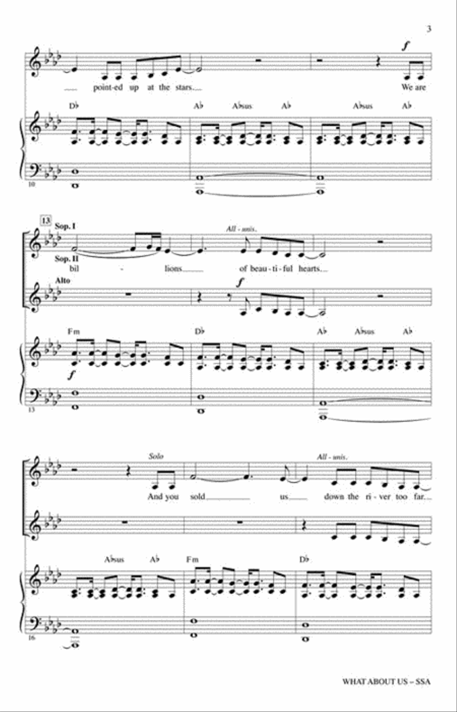 What About Us SSA scores gallery preview page 3