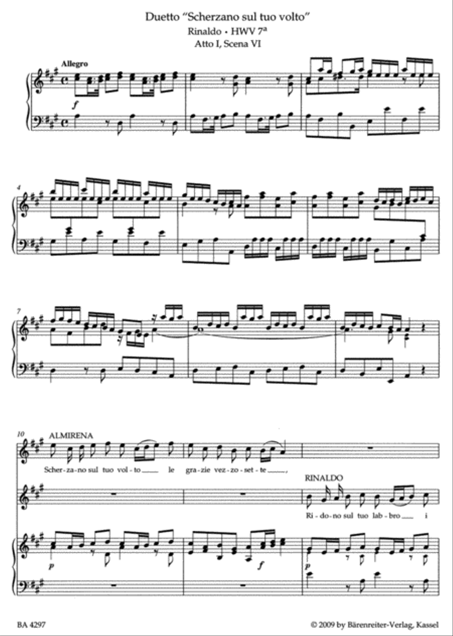 Duets, Trios and Ensemble Scenes from Handel's Operas Voice scores gallery preview page 2