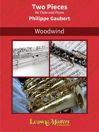Book cover for Two Pieces (Sicilienne/ Madrigal) for Flute and Piano