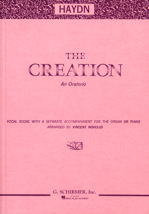 Book cover for The Creation: An Oratorio