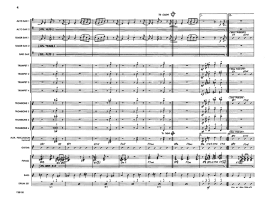 Pardon My Blues Pardon My Blues Jazz Ensemble scores gallery preview page 4