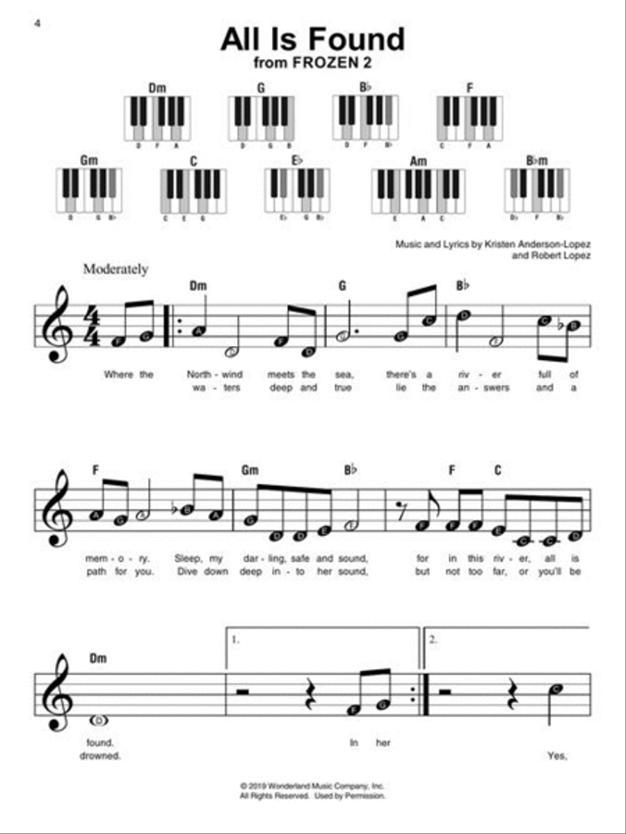 Beautiful Melodies Beautiful Melodies Easy Piano scores gallery preview page 5