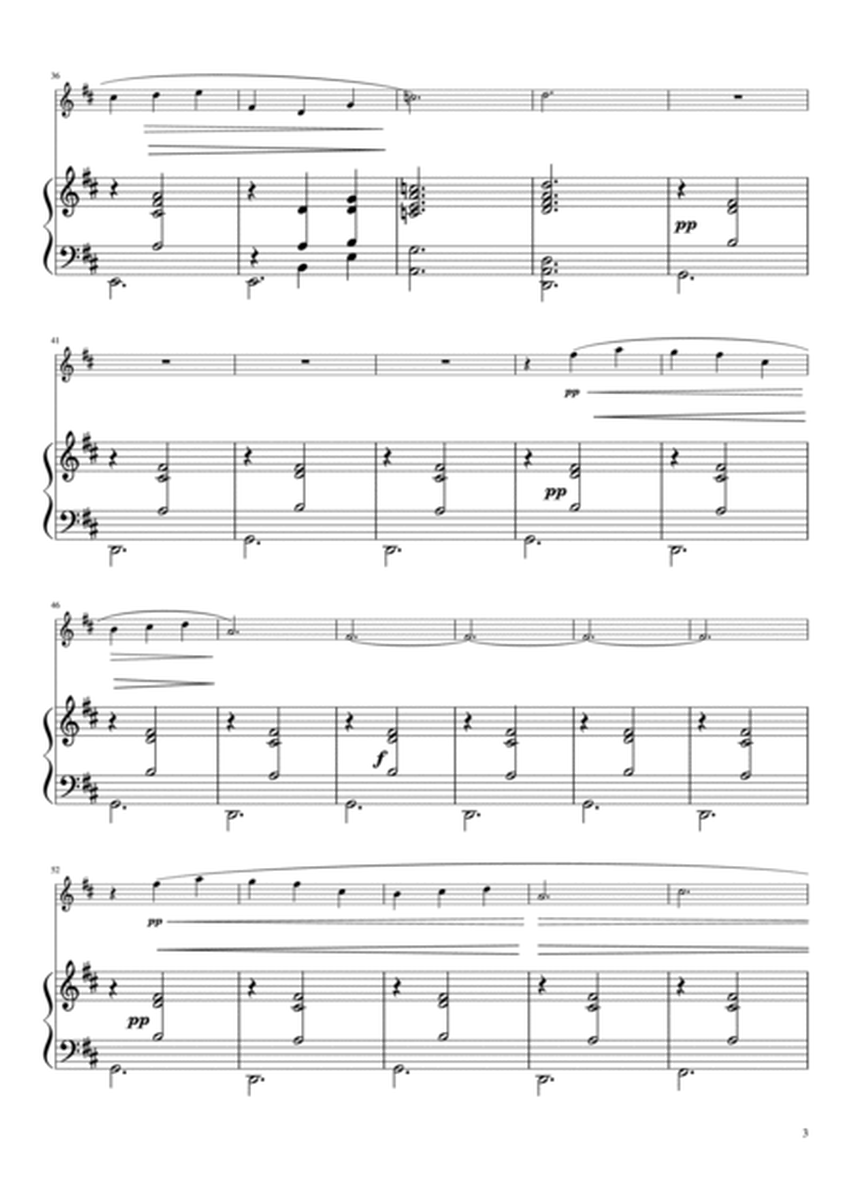 "Gymnopedie No. 1" violin and piano 